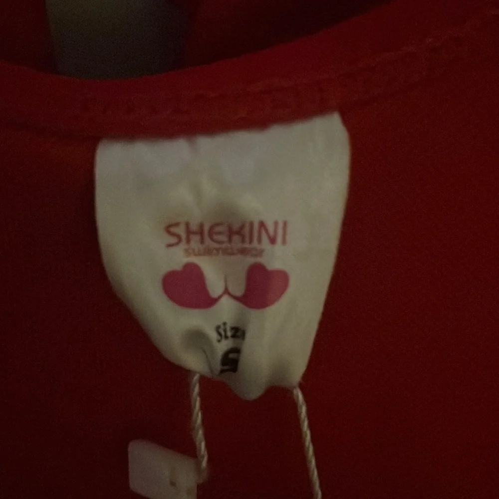 Red One Piece Swim suit - Picture 5 of 5